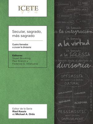 cover image of Secular, sagrado, más sagrado